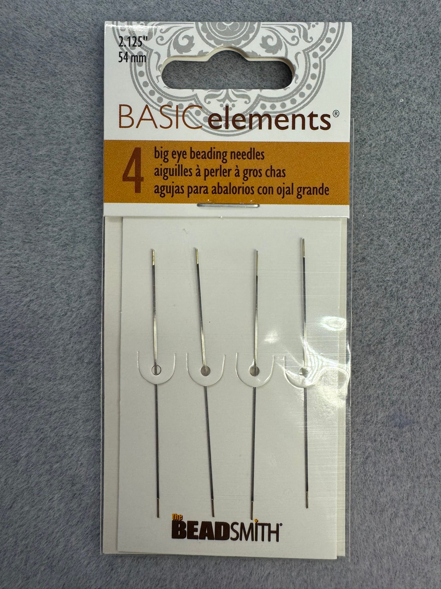 Big eye needle pack of 4