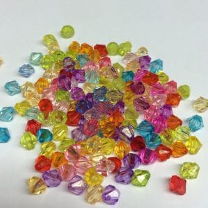 Acrylic Bicones 6mm