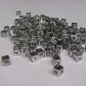 Acrylic Alphabet Cubes