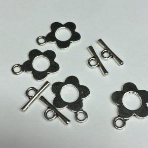 Flower Toggle Clasps