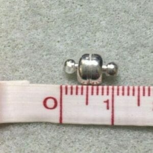 Magnetic Clasps Silver Plate 11mm