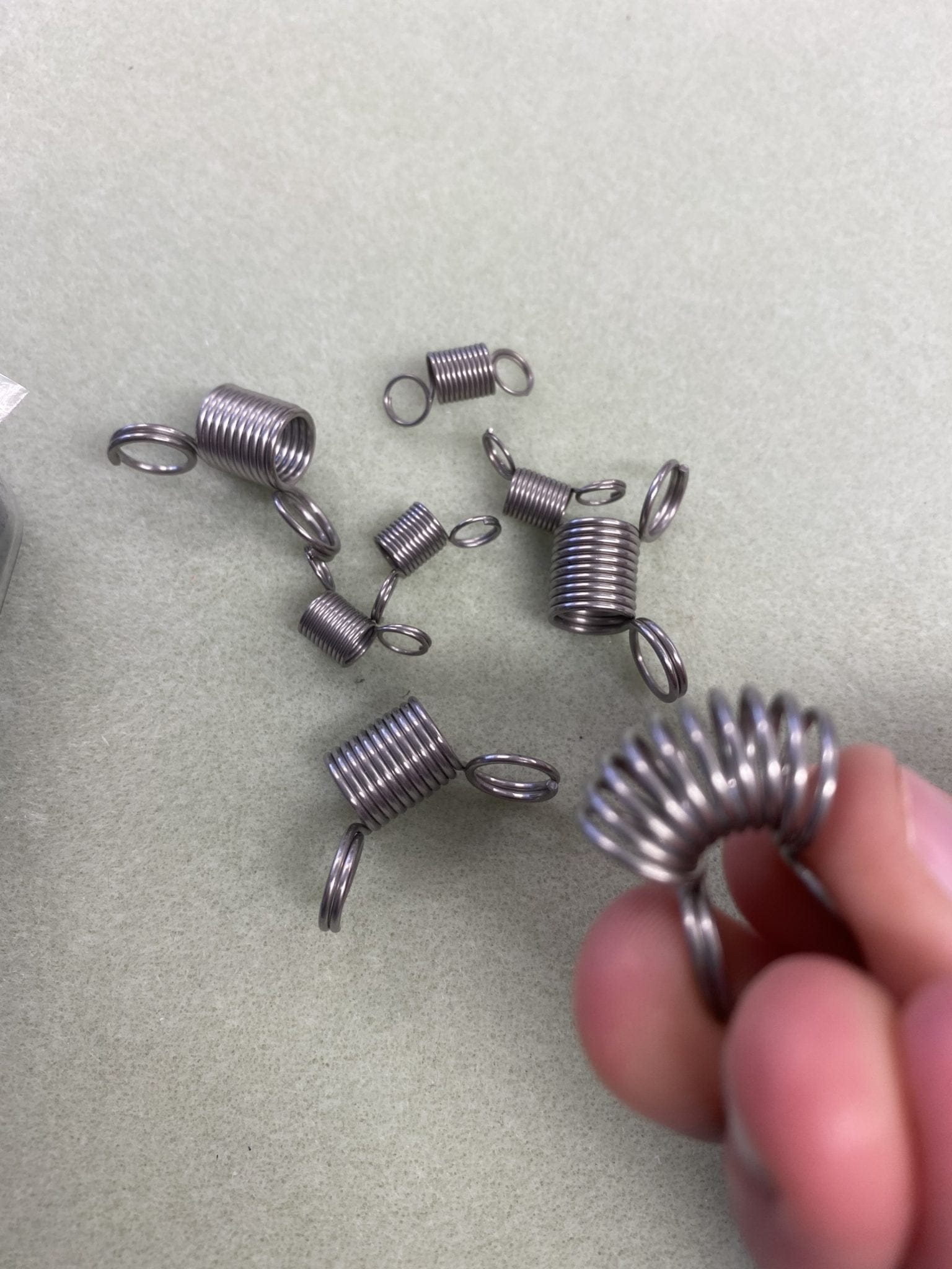 Bead Stoppers 8 pack, perfect for use in beading single or multistrands.