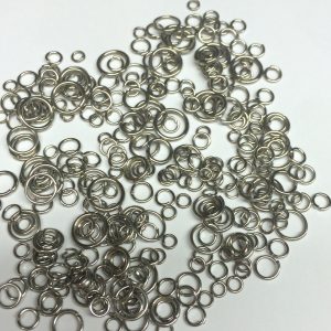 Jump Rings Various Sizes Antique Silver