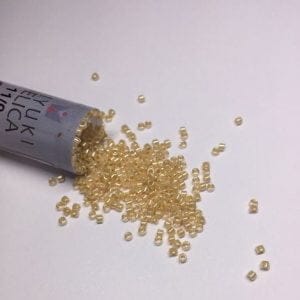 Opaque Pear Lustre Miyuki Delica Beads DB-1561 7.2g