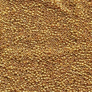 Galvanised Yellow Gold 15-91053 8.2g Miyuki Seed Beads