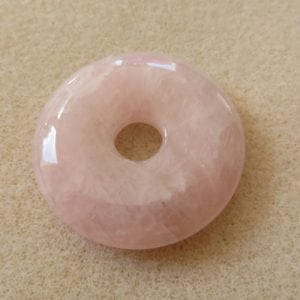 Rose Quartz Donut 40mm