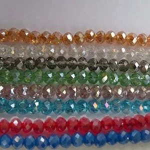 Faceted Rondelle 6x4mm Ab-0