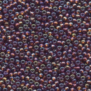 S/L Dark Topaz Ab Size 8-91005 22g Miyuki Seed Beads