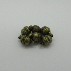 Magnetic Bronze Round Clasps