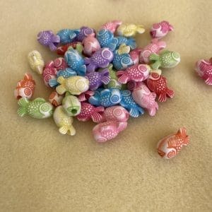 acrylic pastel 3D fish