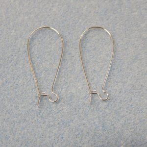 Earring Wires 38mm, 50 Pairs