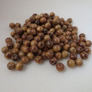 Wooden Coffee 10mm Beads