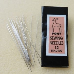 Size 12 beading needles (25-Pack)