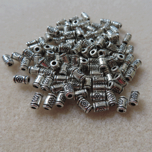 Tube Spacers Carved 5 X 3mm