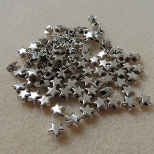 Star Antique Silver Spacers 6mm