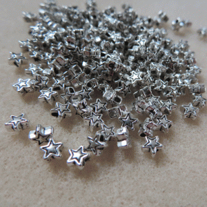 Tiny Star Spacers 4mm