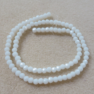 Round Faceted 4mm Beads