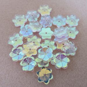 Glass Flower Beads