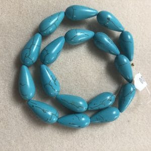 Teardrop Turquoise Beads