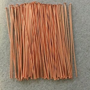Head Pins Rose Gold
