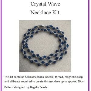 Crystal Wave Necklace Kit