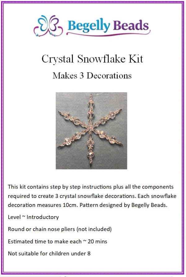 Snowflake Decoration Kit