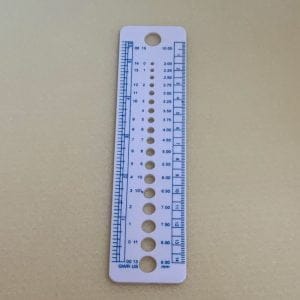 RULER BEAD SIZER