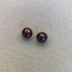 Half Drilled Copper Pearls
