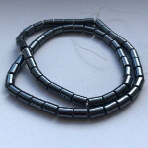 Hematite Tube Beads 7x5mm