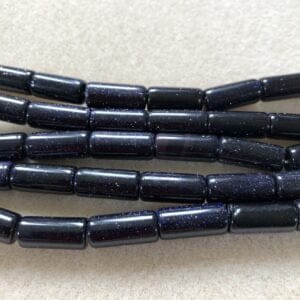 Blue Goldstone Beads