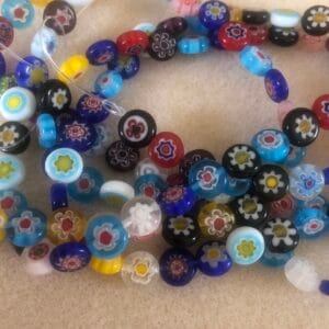 Millefiori Glass Beads