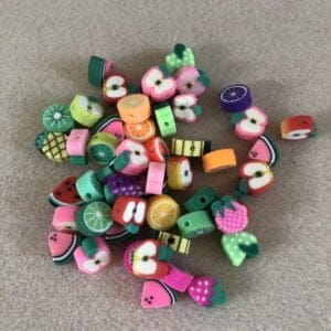 Polymer Clay Fruit