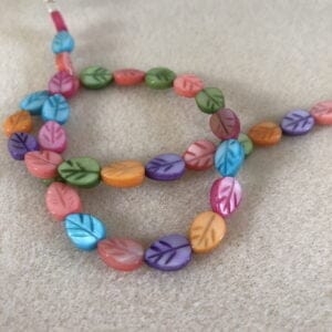 Leaf Shell Beads 10mm