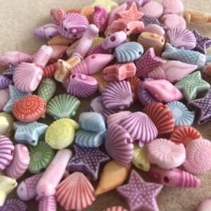 Seaside Acrylic Beads