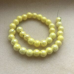 10mm yellow ceramic