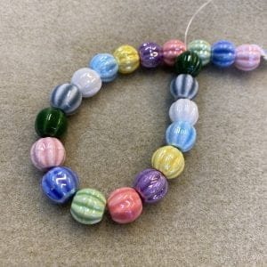 13mm ceramic pumpkins