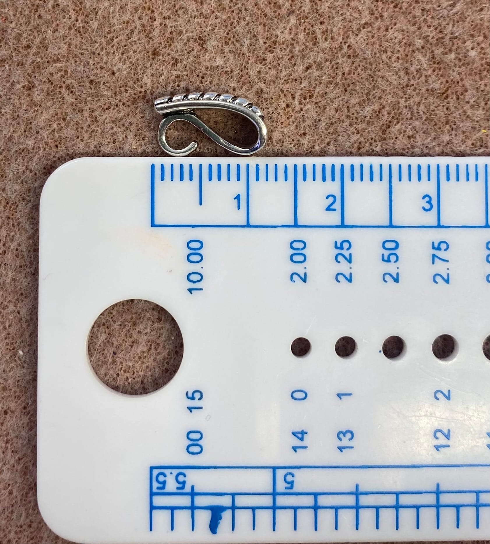 Looped Pinch Bails 12 x 5mm