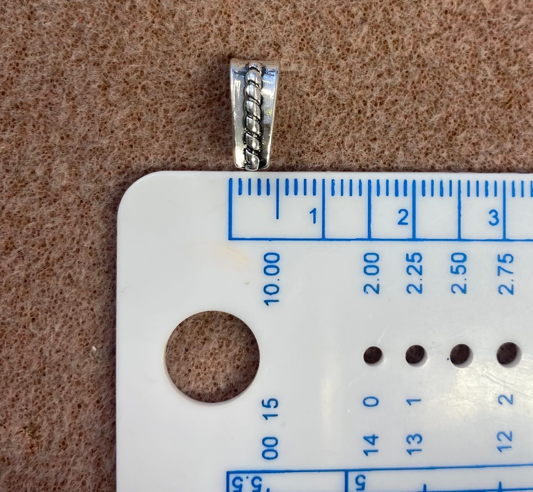 Looped Pinch Bails 12 x 5mm