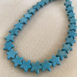 Howlite Turnquoise stars