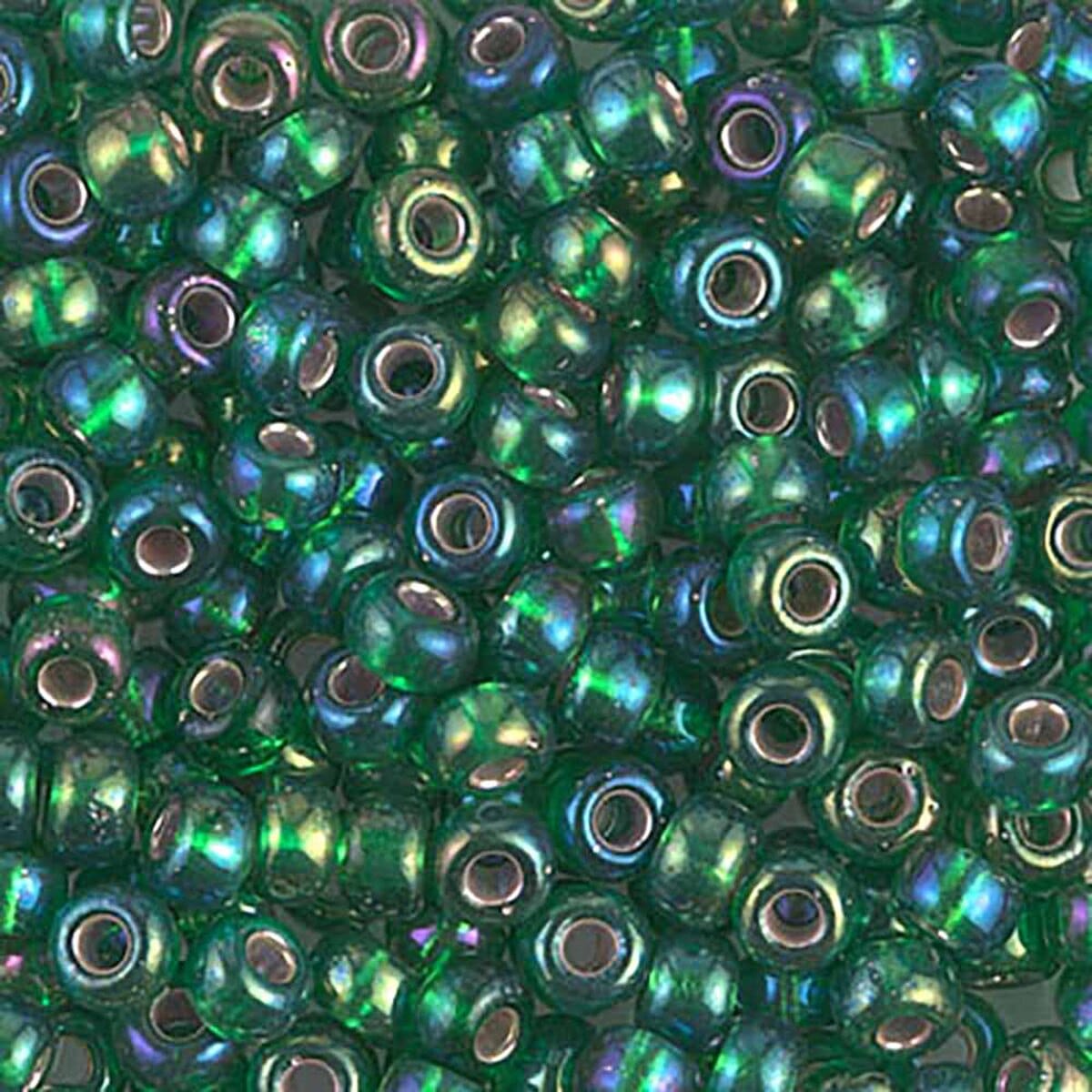 S/L Green AB Miyuki Size 6-91016
