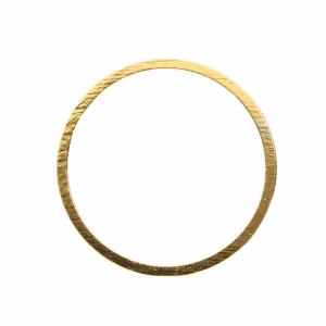 Gold Plated 20mm Round Bead Frame