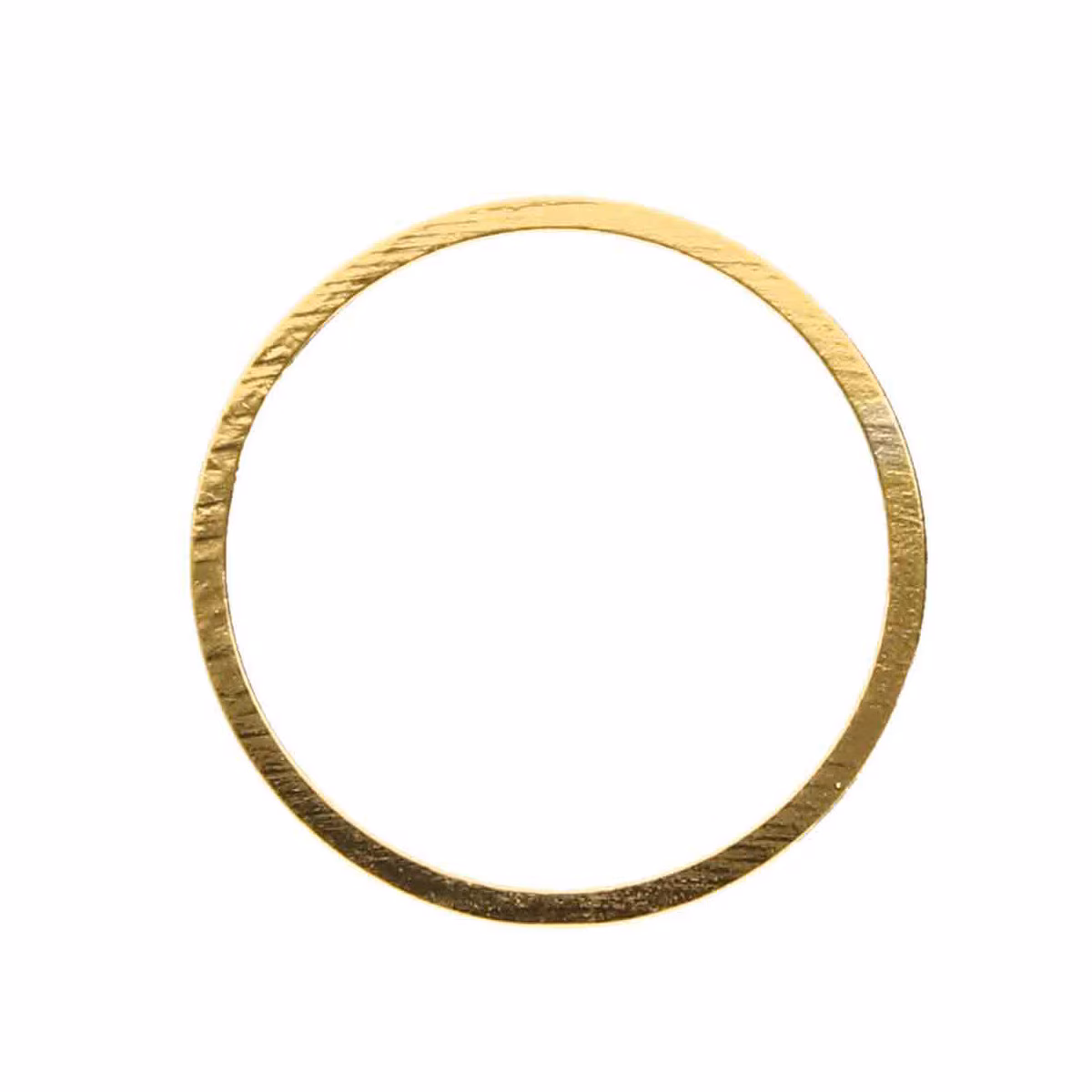 Gold Plated 20mm Round Bead Frame