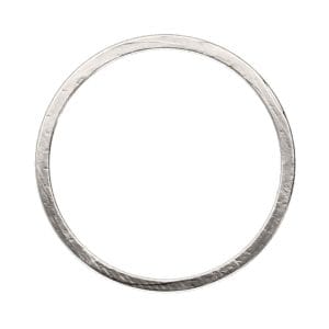 Silver Plated 20mm Round Bead Frame