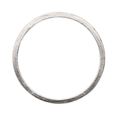 Silver Plated 20mm Round Bead Frame
