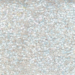 White Opal AB Miyuki Delica DB222 7.2g