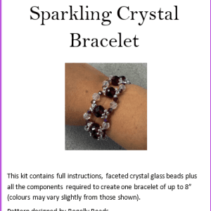 Red Sparkling Crystal Bracelet